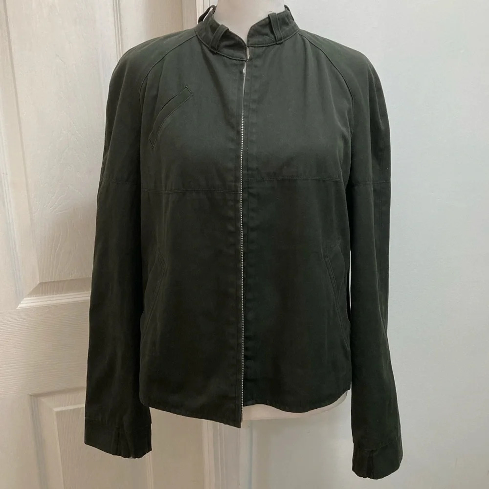 A.P.C. Zip--up Lightweight Utility Jacket Women's Small